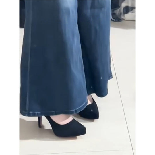 Damen Stiletto Pumps mit elegantem Zierdesign EB