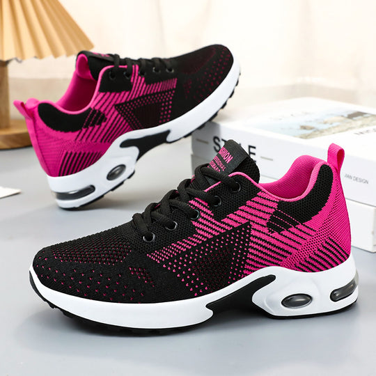 Damen Sportliche Atmungsaktive Sneaker EB