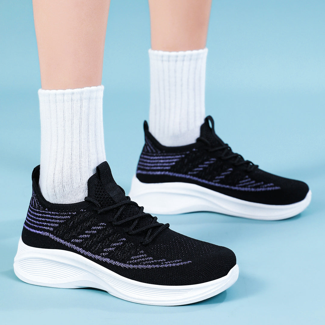 Damen Atmungsaktive Freizeitsneaker mit flexibler Sohle EB