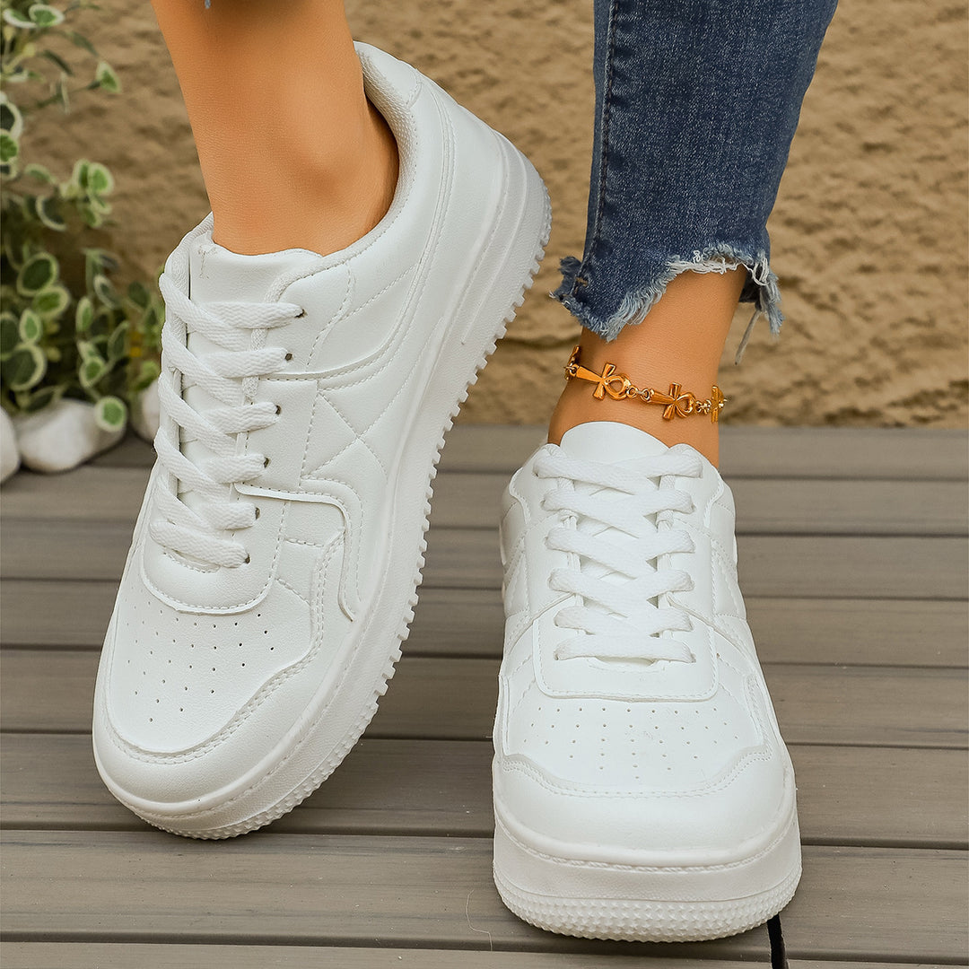 Damen Komfortable Sneakers im lässigen Lifestyle-Design EB