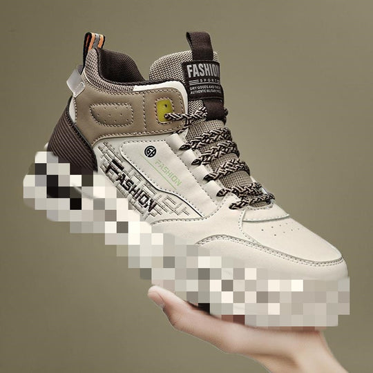 Damen Sportliche High-Top Sneaker mit modernem Sohlenprofil EB
