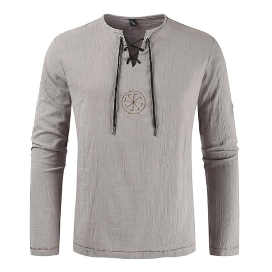 Herren tunikastil Hemd EB