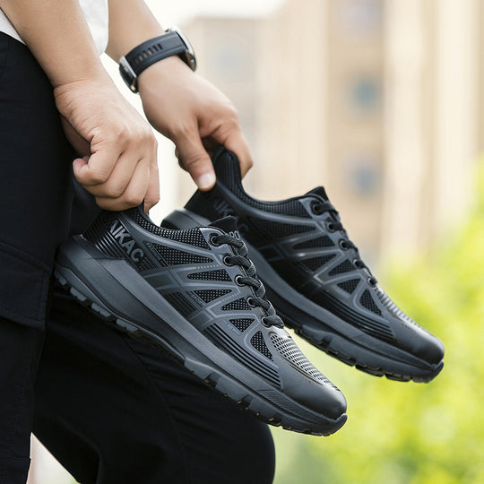 Damen Komfortable und atmungsaktive Sneakers mit rutschfester Sohle EB