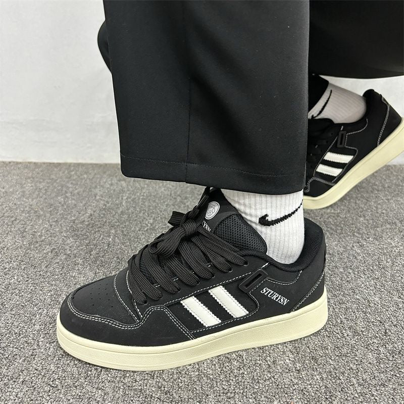 Damen Sneakers im urbanen Retro-Stil mit gepolsterter Innensohle und rutschfester Laufsohle EB