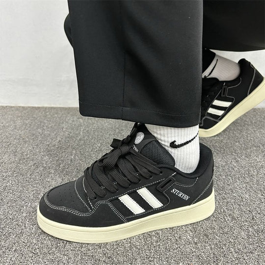 Damen Sneakers im urbanen Retro-Stil mit gepolsterter Innensohle und rutschfester Laufsohle EB