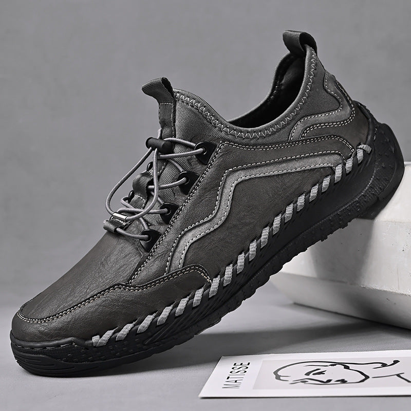 Herren Sportliche und atmungsaktive Freizeitschuhe mit elastischem Schnürsystem EB