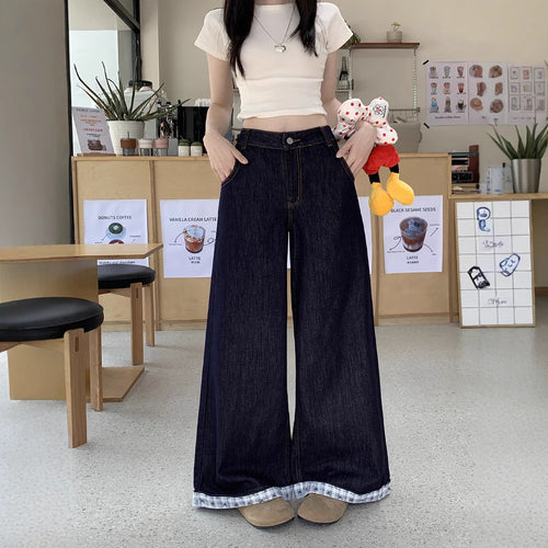 Damen Weite Jeanshose EB
