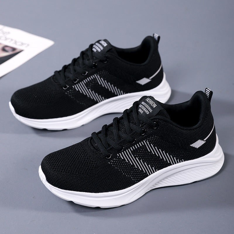 Damen Leichte und atmungsaktive Laufschuhe mit flexiblem Mesh-Obermaterial EB