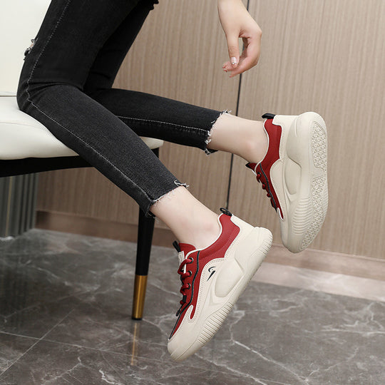 Damen sportliche Sneaker mit abriebfester Sohle und atmungsaktivem Obermaterial EB