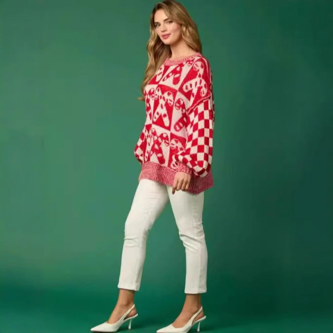 Damen lässiger Pullover EB