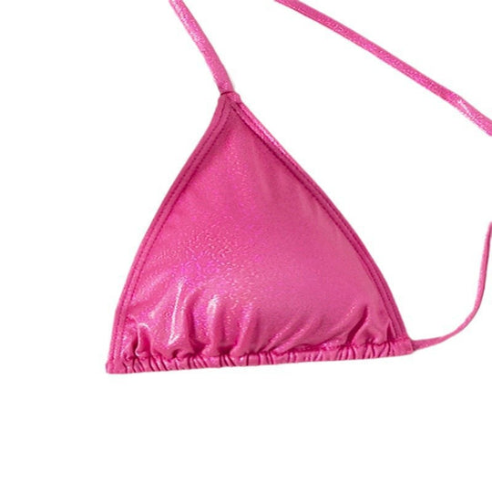 Damen Triangel-Bikini mit anpassbaren Bindebändern EB