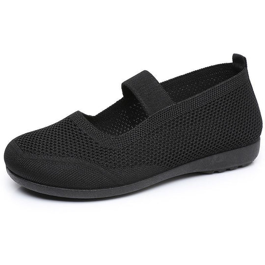Damen Atmungsaktive Freizeitschuhe mit elastischem Riemen EB