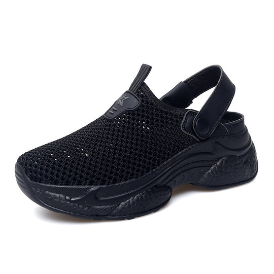 Damen Atmungsaktive Slip-On Sneakers mit elastischem Riemen EB
