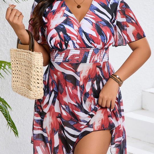 Damen luftiges Strandkleid EB
