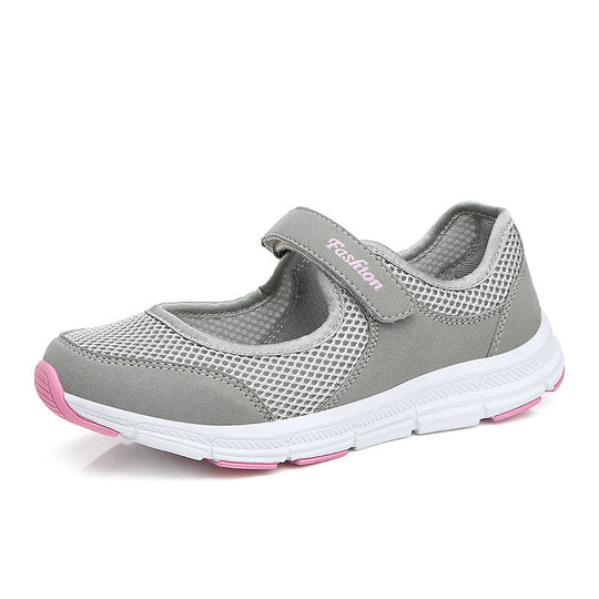 Damen Sportliche Freizeitschuhe mit flexiblem Schnallenverschluss EB