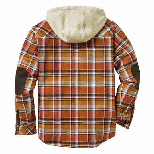 Herren Flanelljacke mit weichem Innenfutter und praktischen Brusttaschen EB