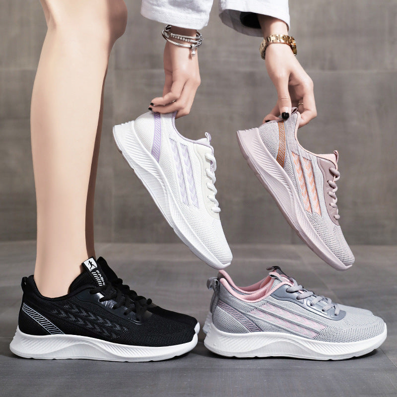 Damen Sportliche und atmungsaktive Sneakers EB