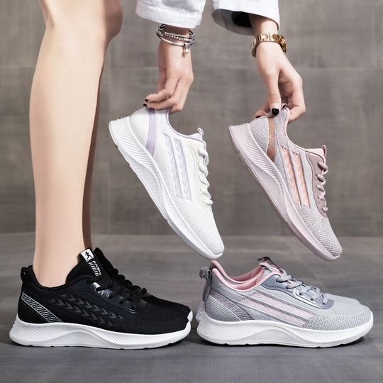 Damen Sportliche und atmungsaktive Sneakers EB