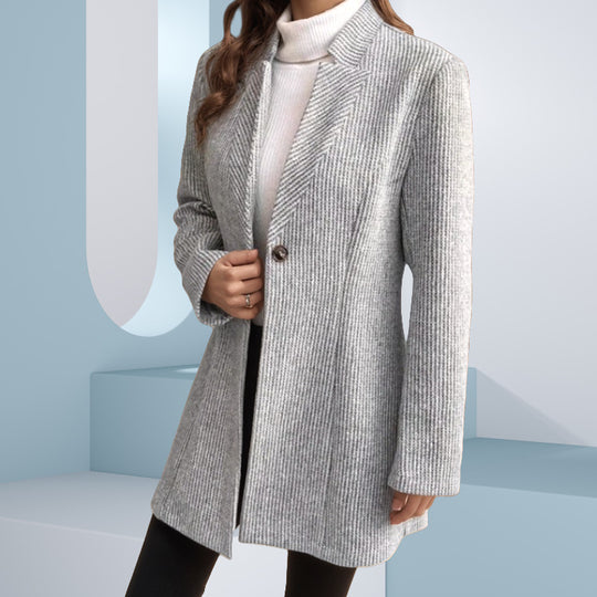 Damen eleganter strukturierter Blazer EB