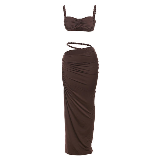 Damen Bikiniset mit elegantem Wickelrock EB