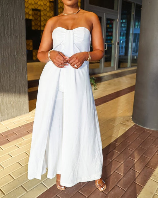 Damen Elegantes Strandkleid im modernen Stilt EB