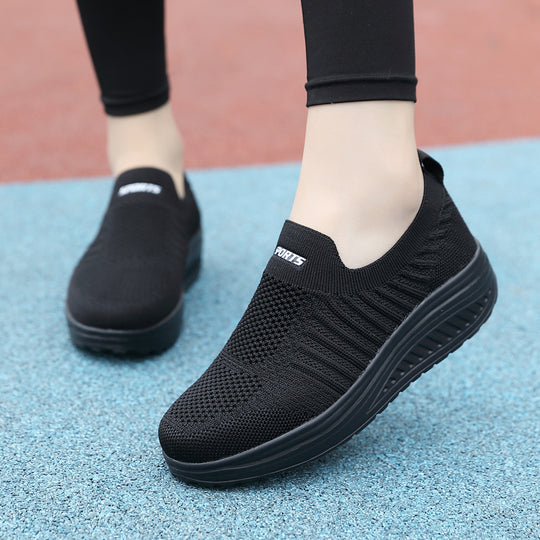 Damen Bequeme Slip-On Sneakers EB