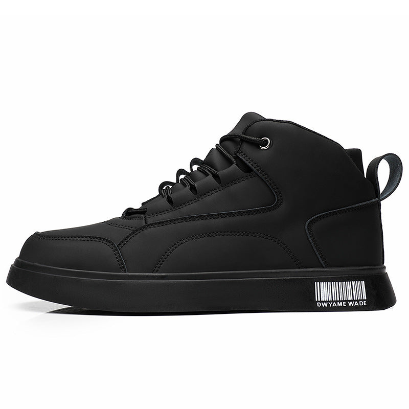 Damen modische High-Top Sneaker mit flexiblem Obermaterial und rutschfester Sohle EB