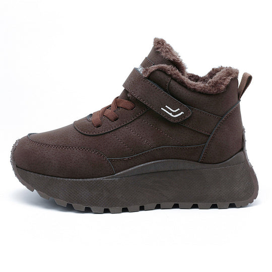 Damen Hochwertige Winterstiefel mit flauschigem Innenfutter und rutschfester Sohle EB
