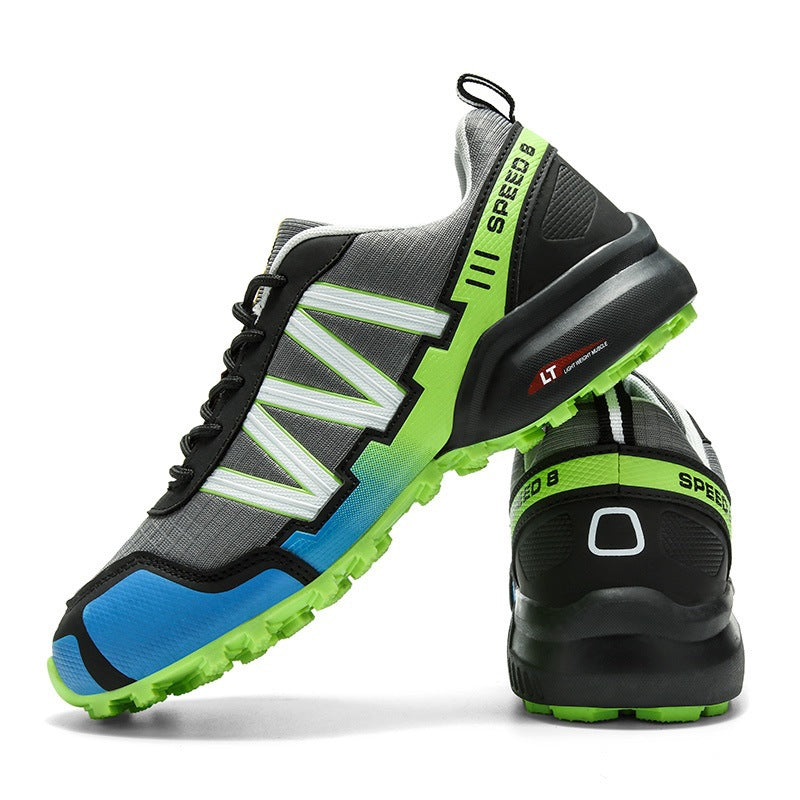 Damen Sportliche Trailrunning-Schuhe mit hochgriffiger Laufsohle und atmungsaktivem Obermaterial EB