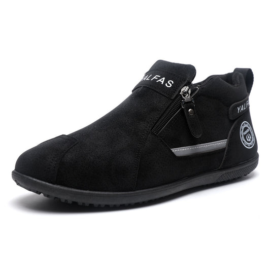 Damen Elegante und bequeme Stiefeletten mit Reißverschluss EB