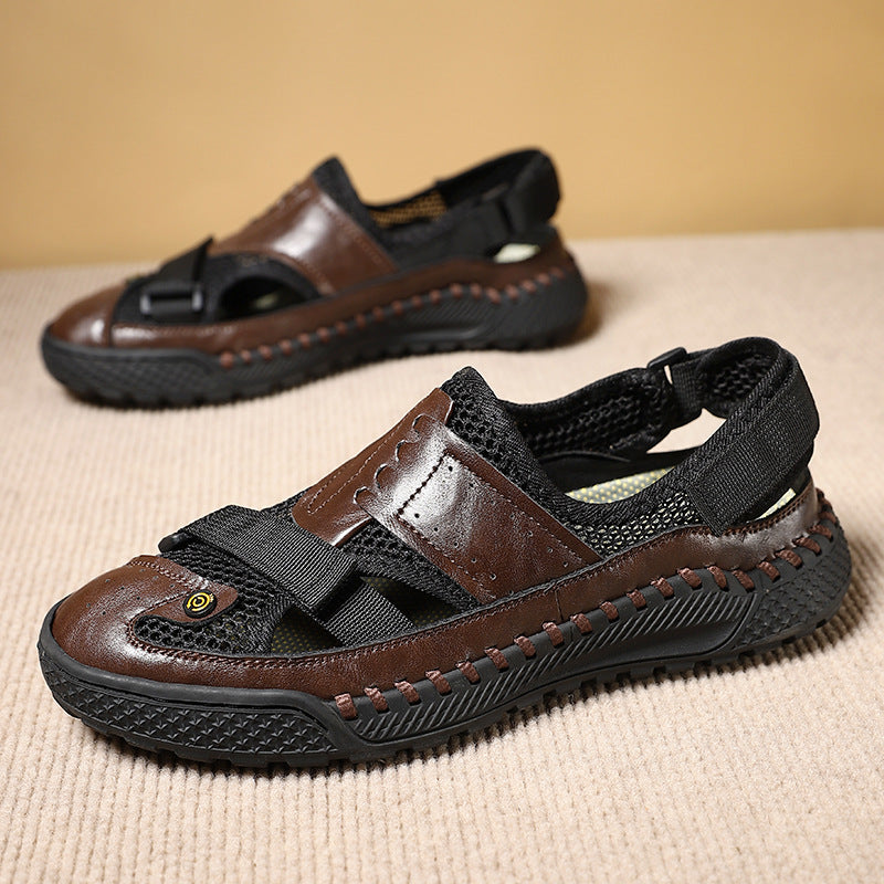 Damen Sportliche Aqua-Sandalen mit atmungsaktiver Obermaterialstruktur und rutschfester Sohle EB