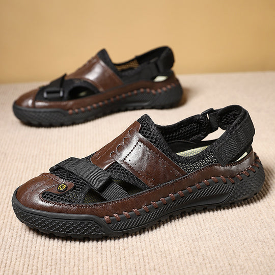 Damen Sportliche Aqua-Sandalen mit atmungsaktiver Obermaterialstruktur und rutschfester Sohle EB