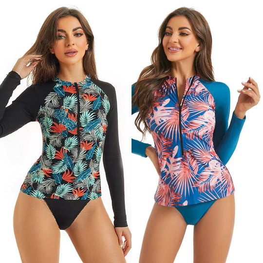 Damen Langarm UV-Schutz Rashguard EB