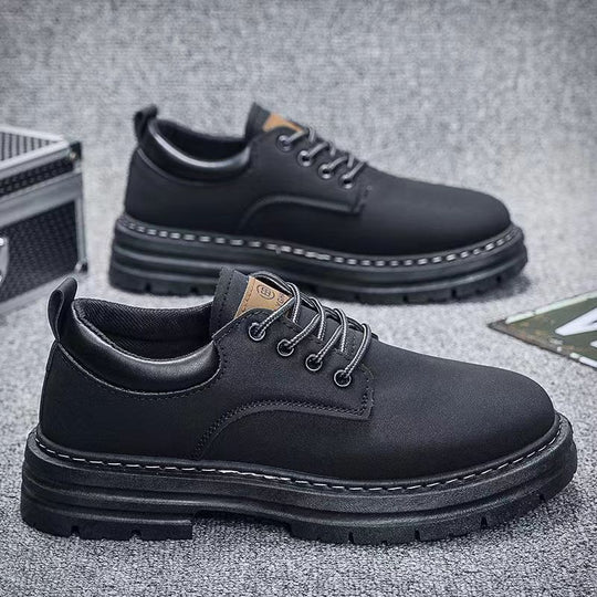 Herren Komfortable Schnürschuhe mit robuster Sohle und atmungsaktivem Innenraum EB
