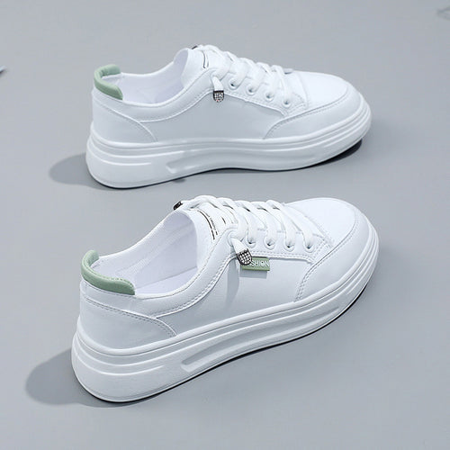 Damen modische Sneakers mit dämpfendem Sohlenprofil und atmungsaktiver Obermaterialstruktur EB