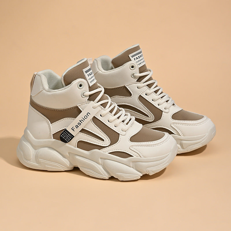 Damen Sportliche High-Top Sneakers mit innovativem Sohlenprofil und atmungsaktivem Obermaterial EB