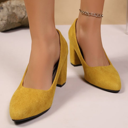 Damen Elegante Blockabsatzpumps EB