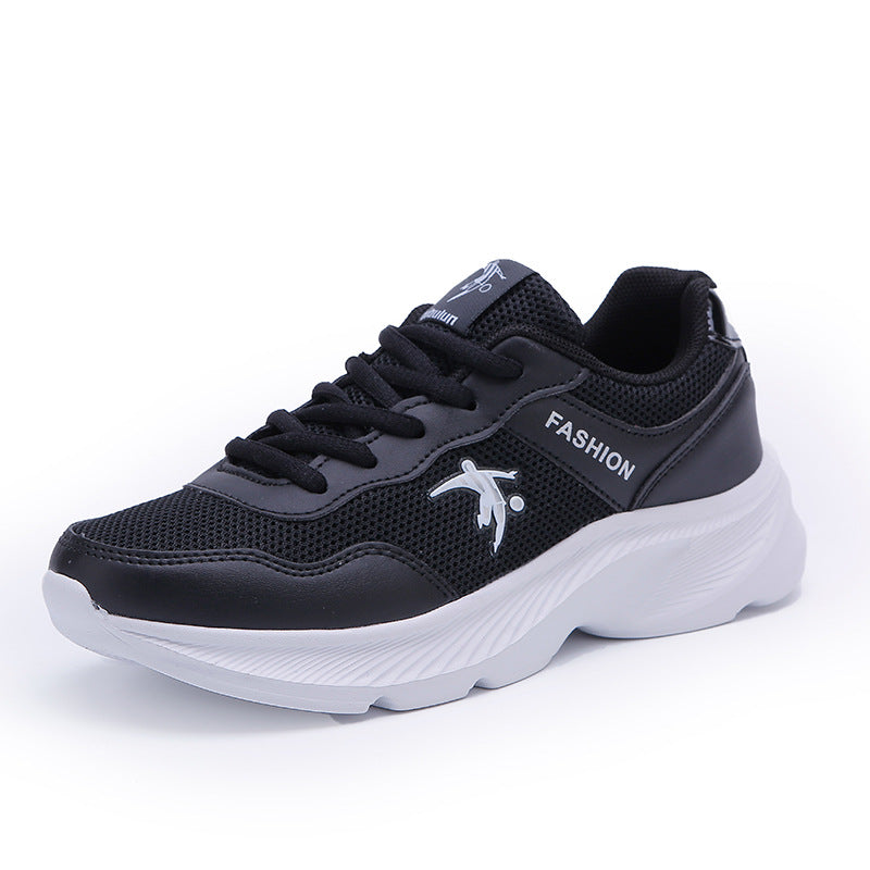 Damen Modische Sneaker mit atmungsaktiver Mesh-Oberfläche und flexibler Sohle EB
