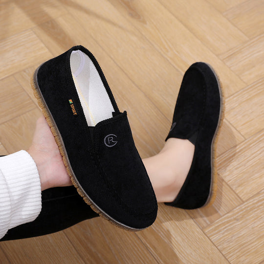 Damen bequeme und stilvolle Hausschuhe mit rutschfester Sohle EB