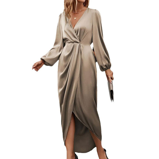 Damen Elegantes Maxi-Kleid EB
