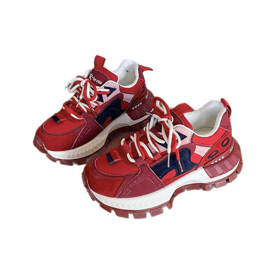 Damen Sportliche Chunky Sneakers mit einzigartigem Design EB