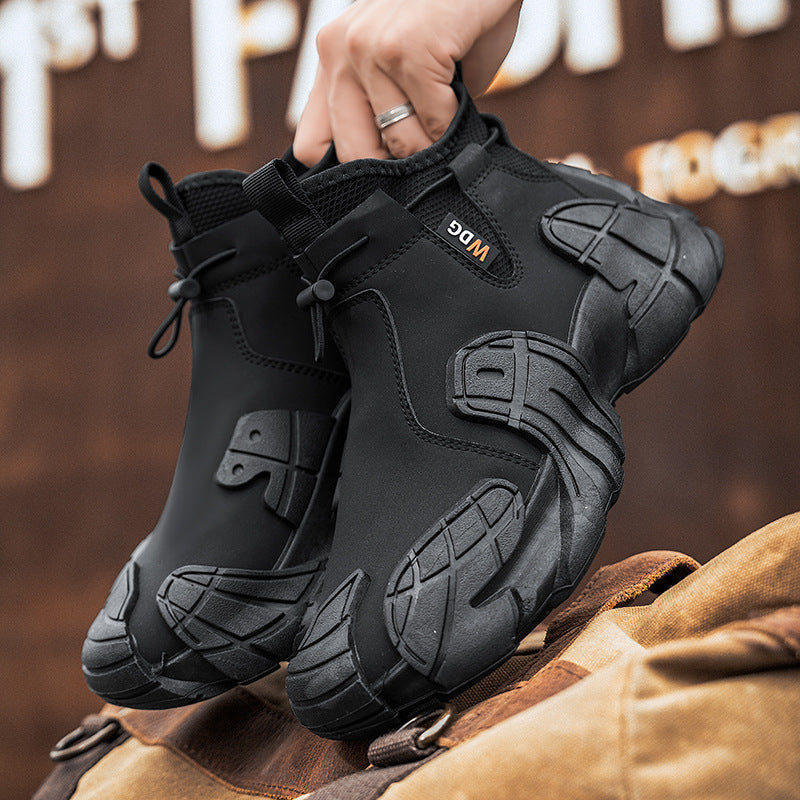 Herren robuste Outdoor Boots mit stabiler Sohle EB