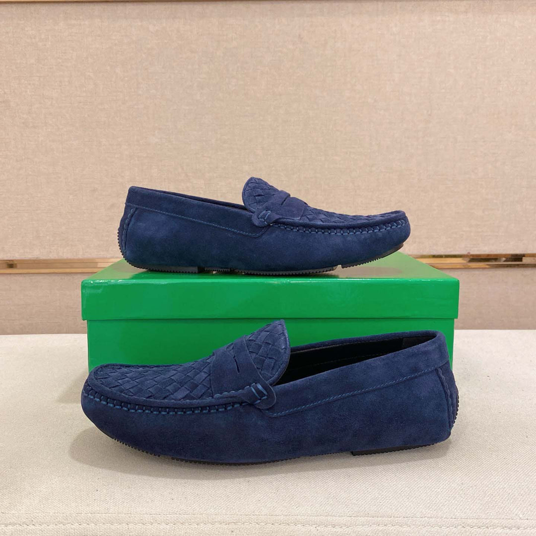 Damen Mokassin mit geflochtenem Design von EB