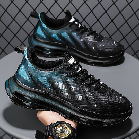 Damen sportliche Lauf-Sneaker mit luftiger Mesh-Oberfläche und stoßdämpfender Sohlentechnologie EB