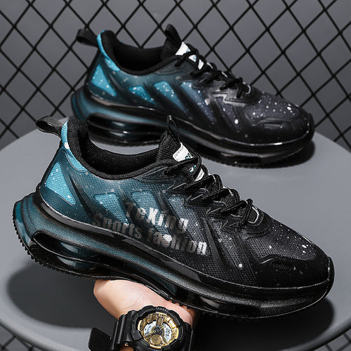 Damen sportliche Lauf-Sneaker mit luftiger Mesh-Oberfläche und stoßdämpfender Sohlentechnologie EB
