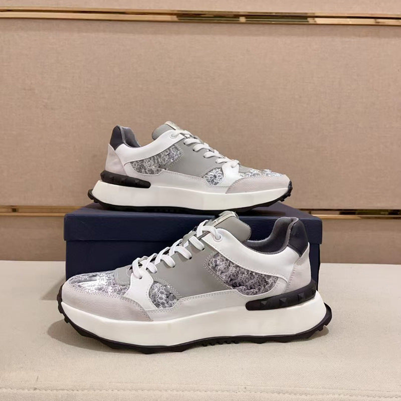 Damen Sportliche Lifestyle Sneaker mit atmungsaktiver Oberflächenstruktur EB