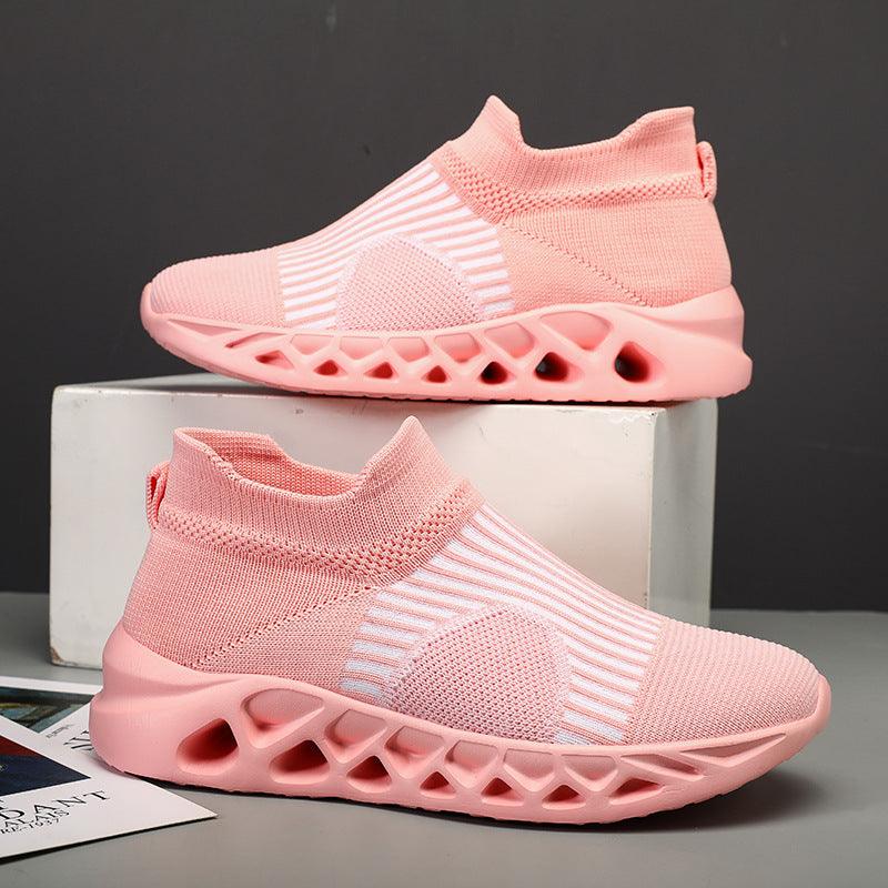 Damen Bequeme und atmungsaktive Sportschuhe mit flexiblem Design EB