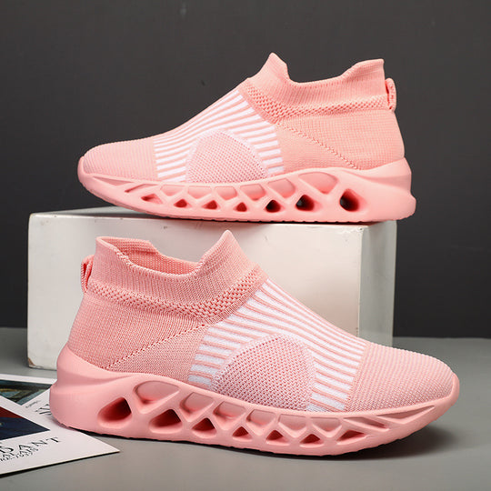 Damen Bequeme und atmungsaktive Sportschuhe mit flexiblem Design EB