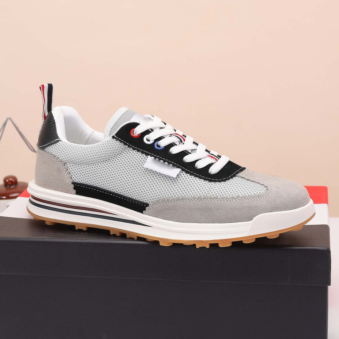Damen Sportliche Sneaker mit atmungsaktivem Mesh-Obermaterial und dämpfender Sohle EB