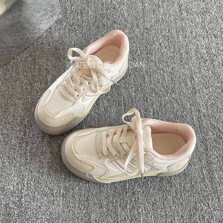 Damen Sportliche Sneakers mit atmungsaktiver Mesh-Oberfläche und komfortabler Dämpfung EB